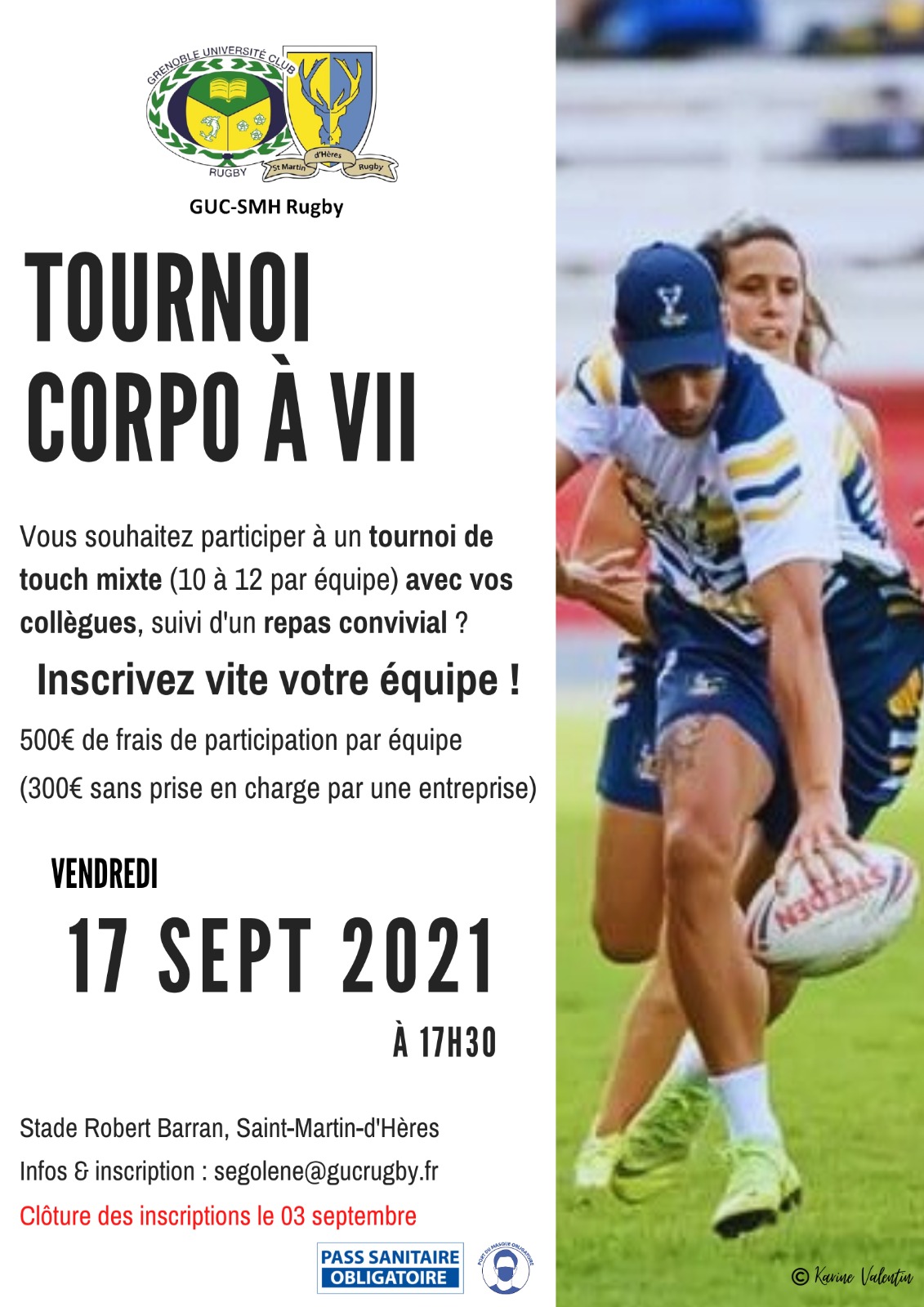 Tournoi InterCorp 17 Sept 2021